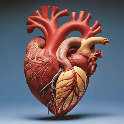 Человеческое сердце и аорта» — создано в Шедевруме