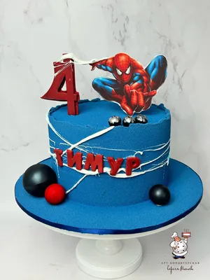 Человек паук фото на торт фото