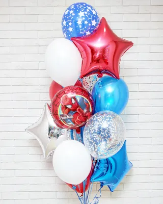 Набор шаров \"Человек Паук в День Рождения\" — купить в интернет-магазине  Onballoon по цене 4550.00 руб.