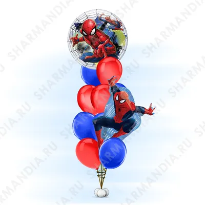 Воздушные шарики Человек Паук - купить в Мытищах