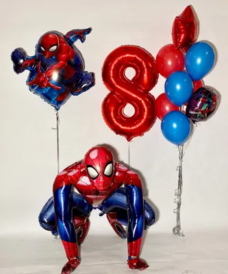 Фольгированная фигура \" Человек паук 3D \" - Интернет-магазин воздушных шаров  - Шариков - воздушные шары
