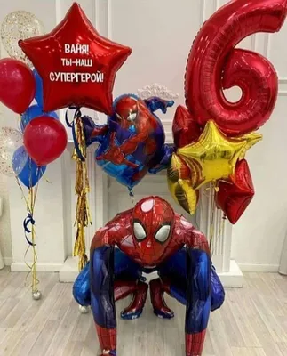 Человек паук из воздушных шаров: продажа, цена в Николаеве. Воздушные шары  и композиции из них от \"\"Мир шаров\"\" - 223440985