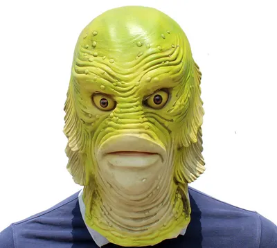 Маска человек-рыба для Хэллоуина - купить недорого в интернет-магазине  игрушек Super01