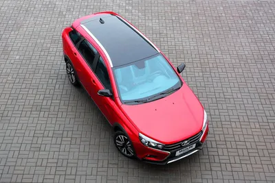 Чёрная Lada Vesta NG Cross на …» — создано в Шедевруме