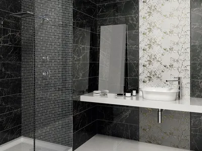 маленький туалет в бело черных тонах | Lighted bathroom mirror, Bathroom  mirror, Room design