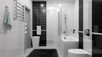 ✓ Черно-белая ванная комната: рекомендации | T.H.E. Capital