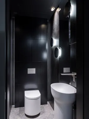 Ванная комната черно-белая: особенности использования цветов