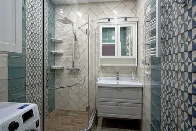 чёрно-белая ванная комната с душем Стоковое Изображение - изображение  насчитывающей плитка, черный: 220681455
