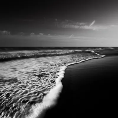 Море черно белое (35 фото) »