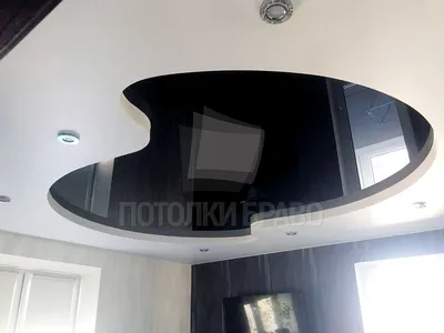 Черно-белые натяжные потолки в Санкт-Петербурге — Цены с установкой за 1м2
