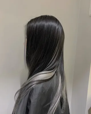 Gothic hair | Черно-белые волосы, Волосы, Белые волосы