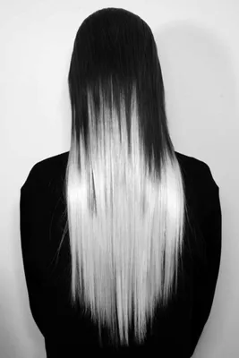 Круэлла чёрно-белый волос» — создано в Шедевруме