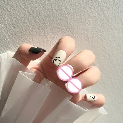 Черно-розовый маникюр | Pretty nails, Nail art, Gel nails
