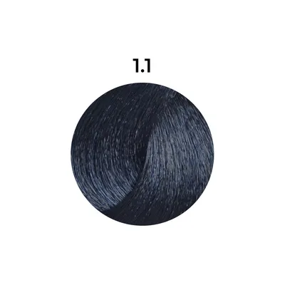 Сине черный цвет волос - 80 фото