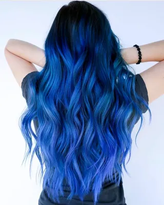 Blue hair colour 🌟✨ | Coloración de cabello, Look de cabello, Ideas de  cabello teñido