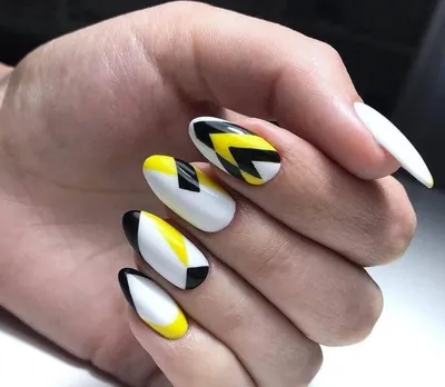 45 отметок «Нравится», 3 комментариев — Наращивание ногтей Шымкент  (@svetlana_nailart_studio) в Instagram: «⚠️ ЭФФЕКТНЫЙ ЧЁРНО-ЖЁЛТЫЙ МАНИКЮР⚠️  *… | Nail art, Nails