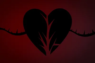 Черное Сердце На Белом Фоне Элемент Дизайна Ко Дню Святого Валентина —  стоковая векторная графика и другие изображения на тему Абстрактный - iStock