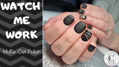 Black French 123 Go! Nails (pre made full coverage gel nail tips) (Ful |  enailcouture