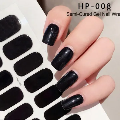 Buy Gel Nail Polish Online | Black Out | Global Shipping | Gelous