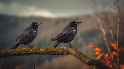 Черные птицы виды (38 фото) - красивые фото и картинки pofoto.club