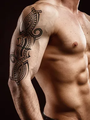 Черные тату на руке для мужчин - стиль и выражение - tattopic.ru