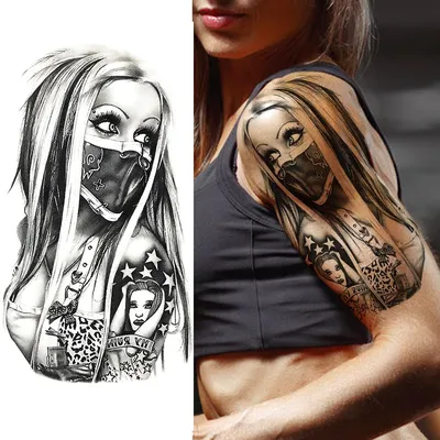 Черные тату для мужчин | tattoo-sketches.com | Дзен