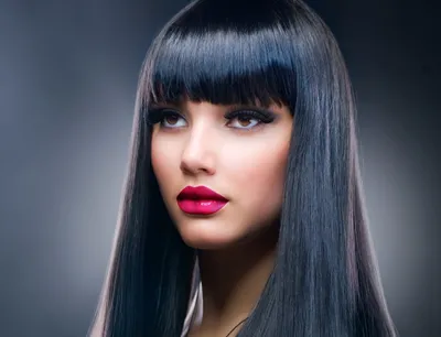 Купить MERISIHAIR женский прямой парик из разноцветных волос с челкой, черные  волосы со светлыми, красными, фиолетовыми, розовыми челками, синтетический  парик для вечеринки, косплей | Joom