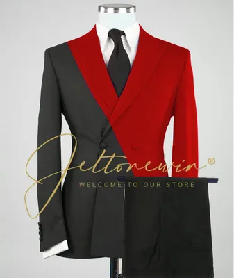 Лидер продаж черные свадебные костюмы для мужчин, черный костюм жениха,  индивидуальный заказ Свадебные смокинги для мужчин, на заказ мужские пальто  костюм Homme | AliExpress