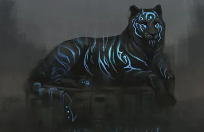 Чёрный тигр» — создано в Шедевруме