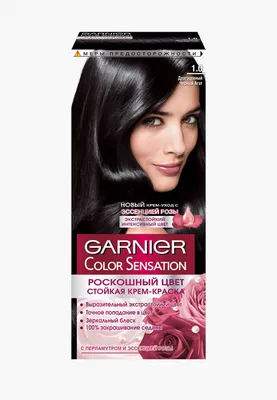 Краска для волос Garnier \"Color Naturals\", оттенок 2.10, Иссиня черный, цвет:  прозрачный, GA002LWIVS67 — купить в интернет-магазине Lamoda
