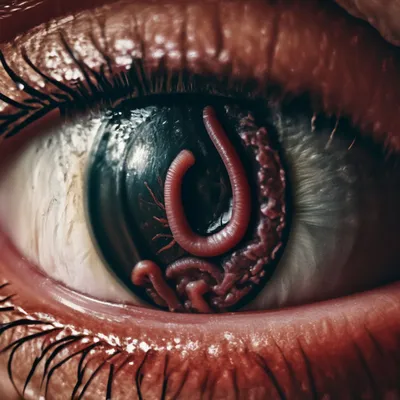 В Азербайджане из глаза пациентки извлекли червя - ВИДЕО