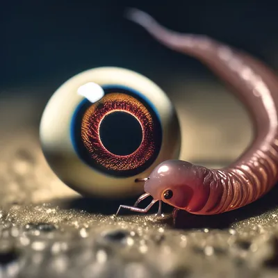 Увеличение глаза 400x червя хлопка Стоковое Фото - изображение  насчитывающей микроскоп, нога: 152966136