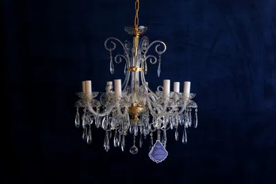 Люстра потолочная Bohemia Ivele Crystal 19041/45IV G Чехия - купить, цена,  фото