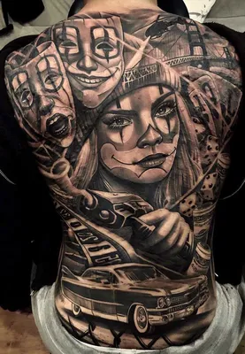 Тату в стиле чикано | Татуировка Солнечногорск | 89919382822 |KOT.INK -  Tattoo Татуировка в Солнечногорске +7 (991) 938-28-22