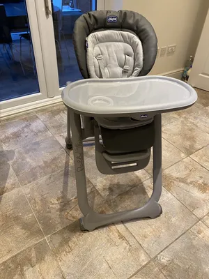 Chicco Polly Magic Relax Highchair - Graphite (06079502210930) for sale  online | eBay