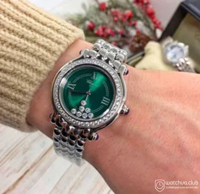 Женские часы Chopard Happy Sport Happy Sport 36 mm Automatic 278559-6002  обзор, отзывы, описание, продажа на Luxwatch.ua