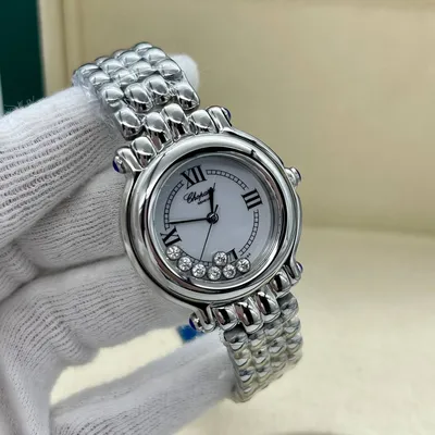 Женские часы Oval 5 Diamonds (277465-1005) - купить в Украине по выгодной  цене, большой выбор часов Chopard - заказать в каталоге интернет магазина  Originalwatches