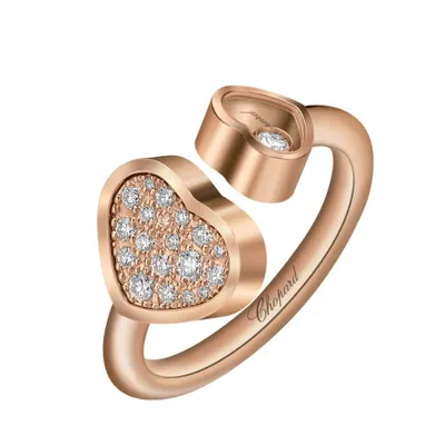 Кольцо Chopard Happy Hearts 829482-5910 - Золотой Век