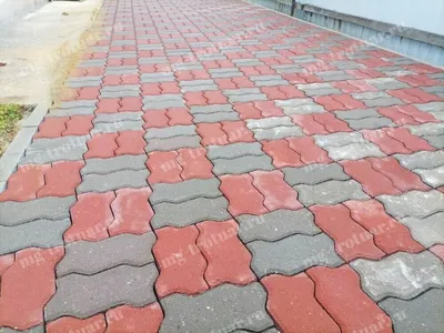 Тротуарная плитка Брусчатка «Серая» 40 мм