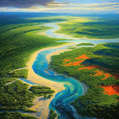 Фото с высоты: Захватывающие дух фото рек с высоты птичьего полета -  путешествия, река, дельта, фото | Обозреватель