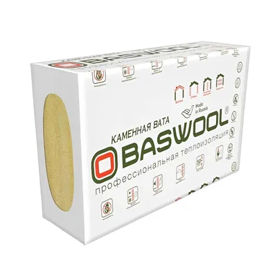 Утеплитель Baswool Руф Н 100 (от 76,032м3) 1200*600*100мм 2.16м2 0.216м3  минвата (базальт) Поставщик№ 537 Благовещенск Социалистическая Башкортостан  - купить по цене 1927 руб. в Москве