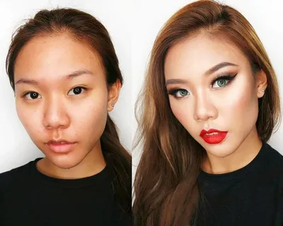 До и после: чудесные преображения при помощи макияжа