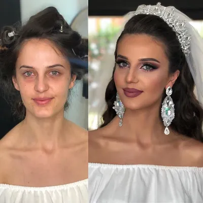 Чудеса макияжа до и после фото фото