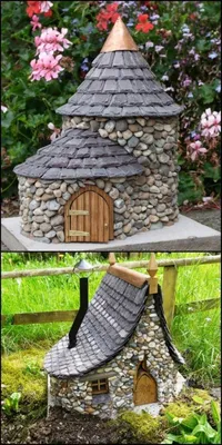 Дачные поделки. Добавляем изюминку нашему саду. - Chirkun.ru | Fairy garden  diy, Miniature fairy gardens, Fairy garden houses