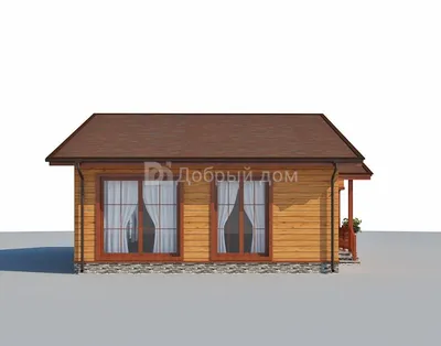 Дачный домик с террасой 4х4 под ключ купить недорого в Новосибирске -  Удачнаябаня.рф