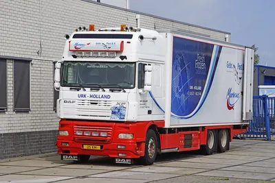 DAF XF 95 380 (Post) [nl] | Another victim of the yearly tec… | Flickr