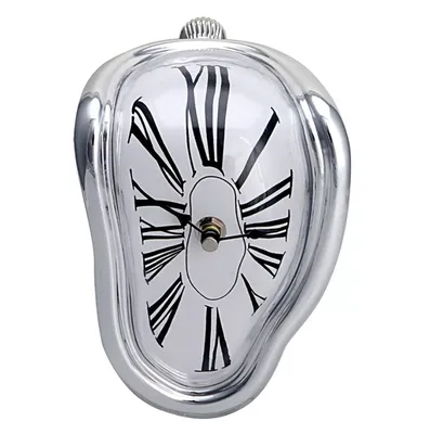 Часы кварцевые / часы стекающие жидкие Сальвадора Дали / золотистый —  купить в интернет-магазине по низкой цене на Яндекс Маркете