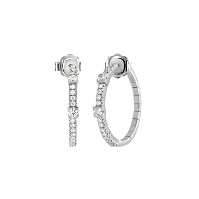 White gold and diamonds earrings | DAMIANI