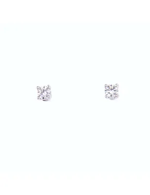 DAMIANI LUCE СЕРЬГИ из белого золота с бриллиантом 0.48 ct- LUCE EARRINGS  0.48 H IF