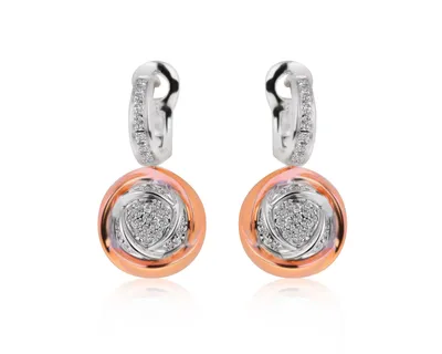 Золотые серьги Damiani 20083651 купить в Уфе по лучшей цене